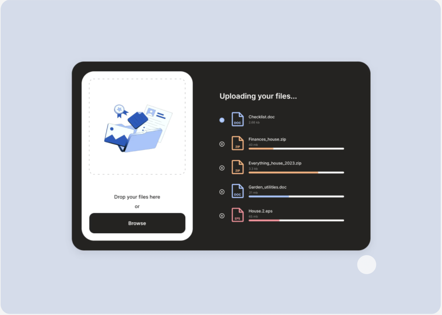 Studio layout CMS progetto 01